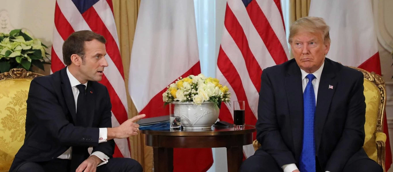 Ο Ε.Μακρόν περιμένει τον Ν.Τραμπ για να ειρηνεύσει την Ανατολική Μεσόγειο